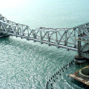 Pamban Bridge in Rameshwaram