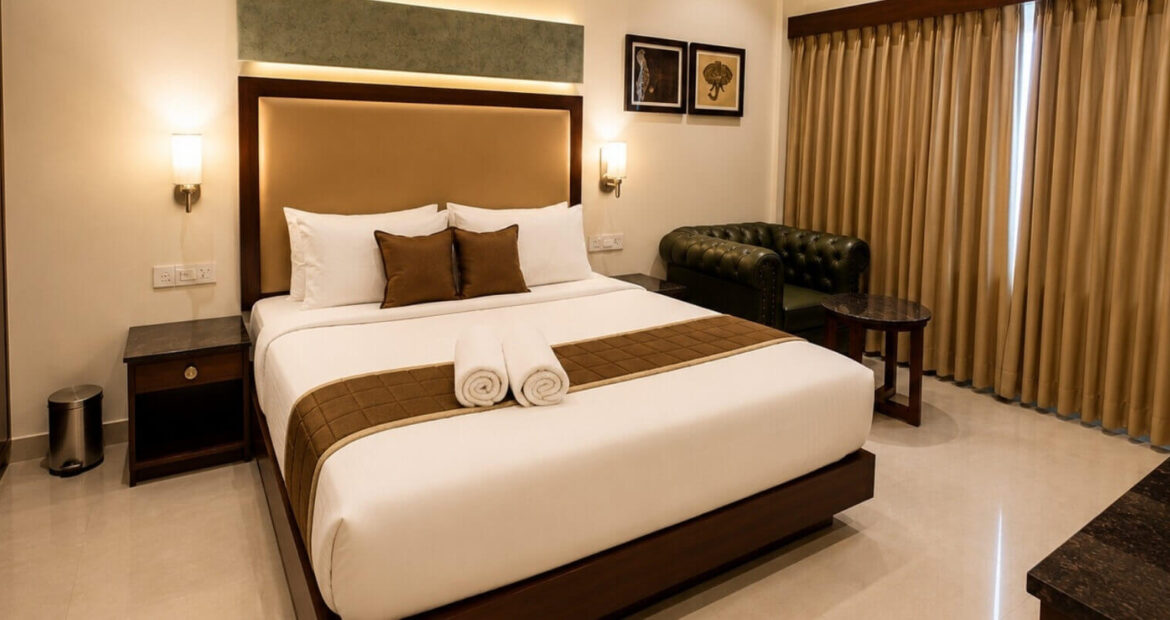 rameshwaram superior double bedroom