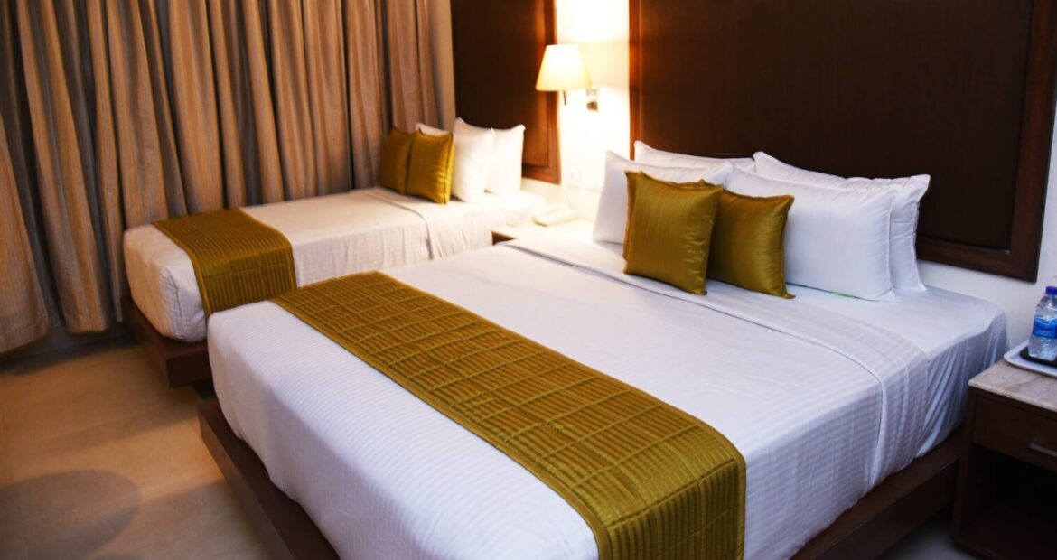 Triple bed room interior