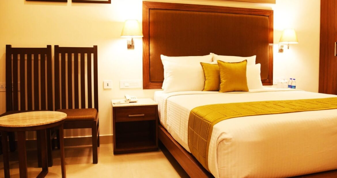 double bed guest room