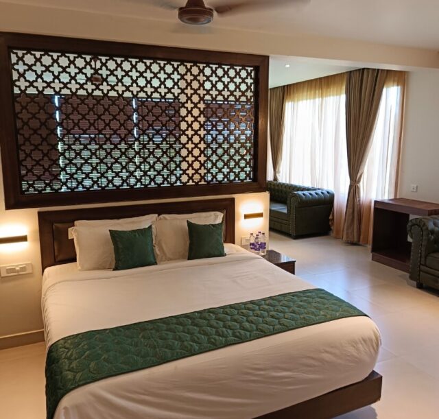 double bedroom clean furnishings