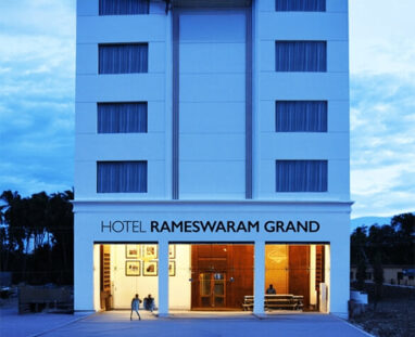 hotel rameswaram grand entrance