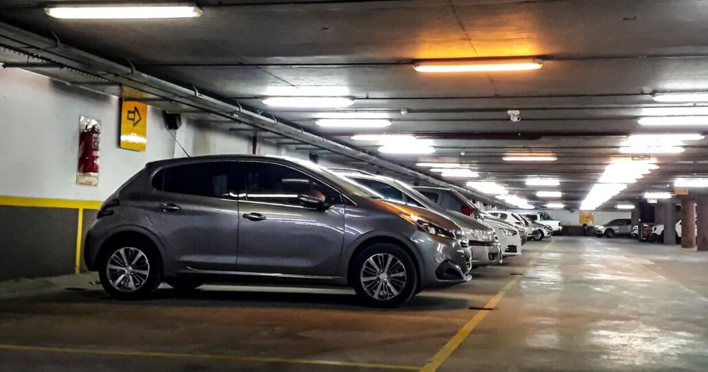 secure car parking facility