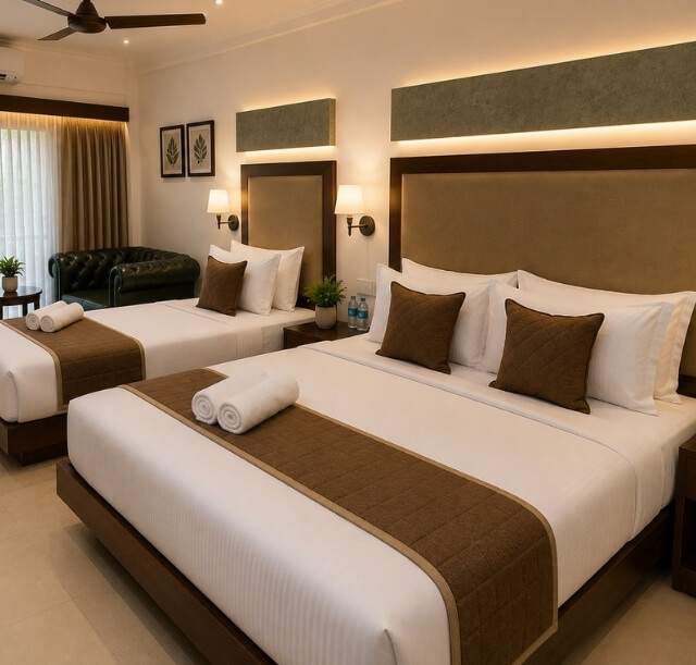 hotel rameshwaram triple bedroom