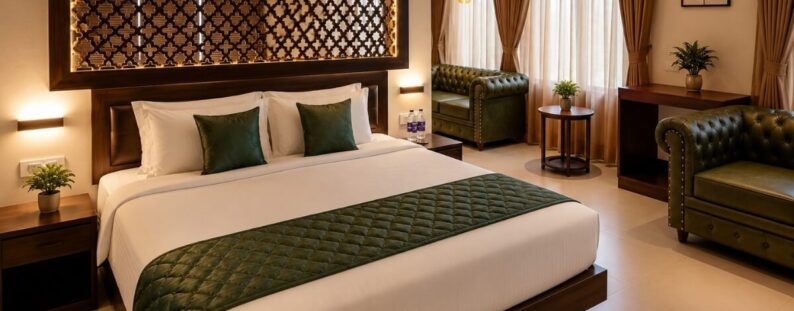 spacious family suite room